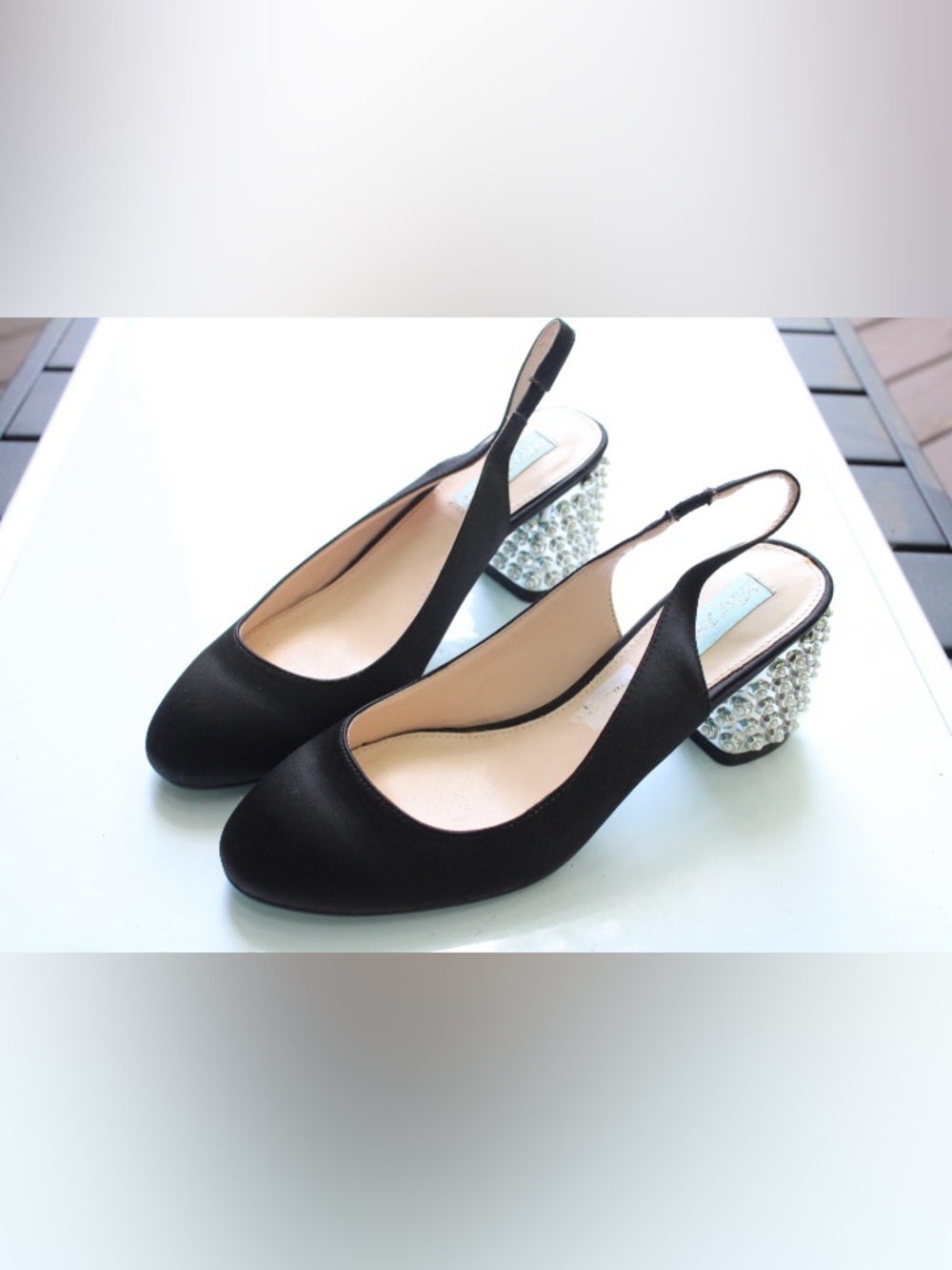 Betsey Johnson sling back pumps - Picture 6 of 12
